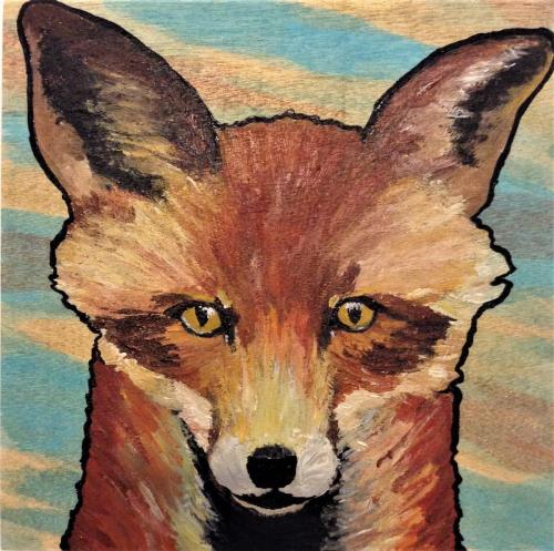 Happy Fox-SOLD 2016