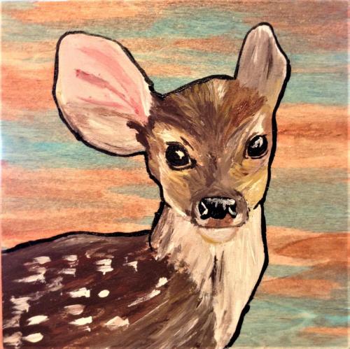 Happy Deer-SOLD 2016